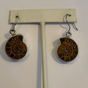 CHARLES ALBERT ALCHEMIA AMMONITE EARRINGS
